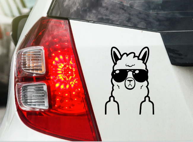 10x Autoaufkleber 'Beware Of Vincent' | Lustig & Wetterfest 12x18 Cm