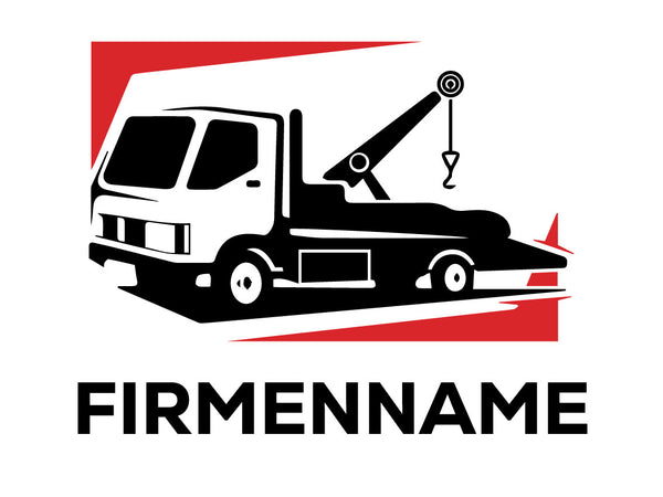 Aufkleber Abschleppdienst