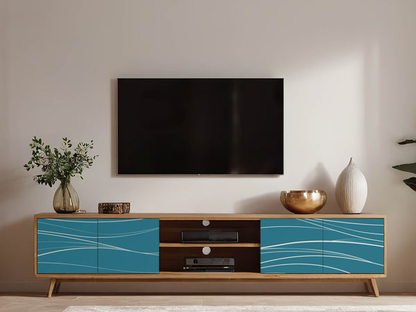 Möbelfolie Wellen Linien