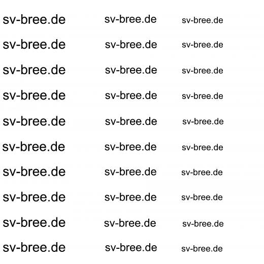 Aufkleber selber gestalten - Arbeitsfläche 25cm x 25cm