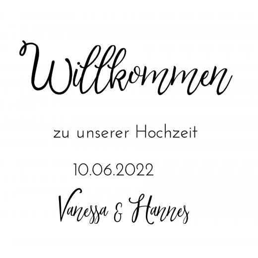 Aufkleber selber gestalten - Arbeitsfläche 50cm x 50cm