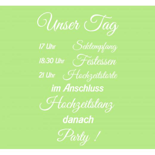 Aufkleber selber gestalten - Arbeitsfläche 100cm x 100cm