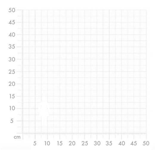 Aufkleber selber gestalten - Arbeitsfläche 50cm x 50cm
