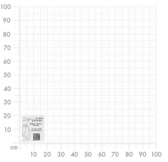 Aufkleber selber gestalten - Arbeitsfläche 100cm x 100cm
