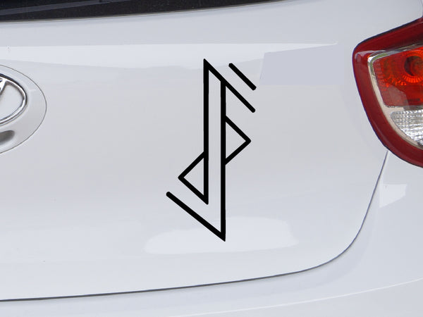 Wikinger Rune Aufkleber