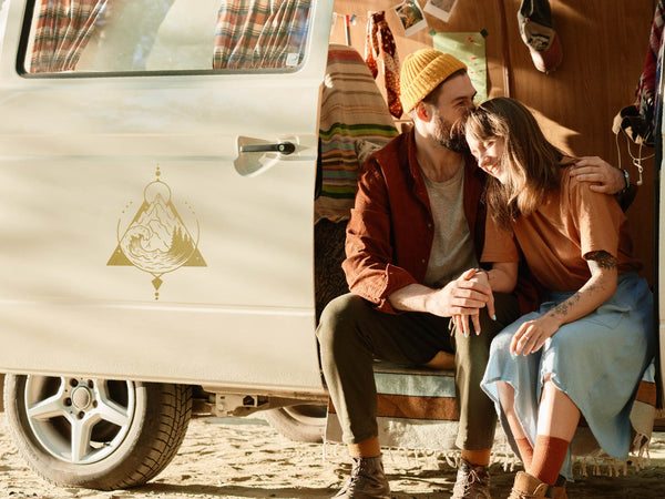 Aufkleber Geometrische Natur