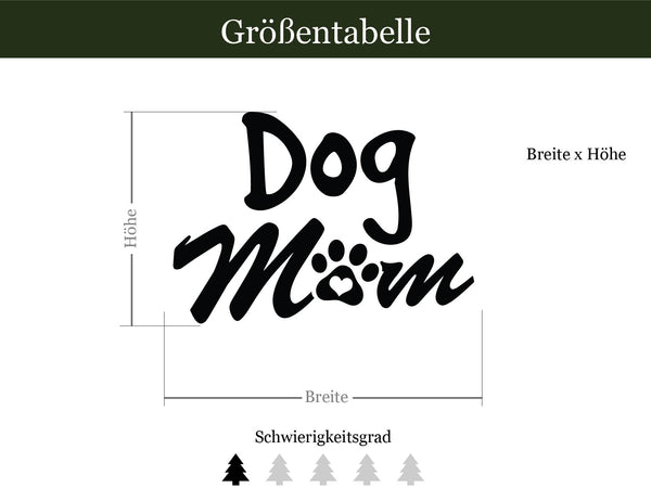 Autoaufkleber Dog Mom