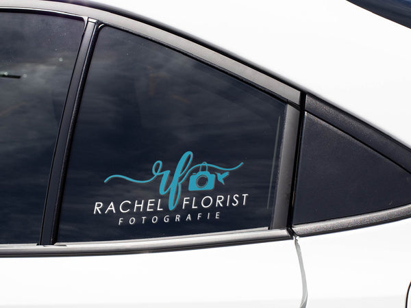 Autobeschriftung Seitenfenster