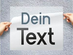 Neuer Schwung mit Klebebuchstaben und Wandtattoos