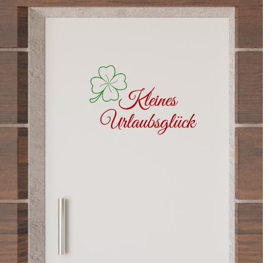 Türaufkleber selber gestalten