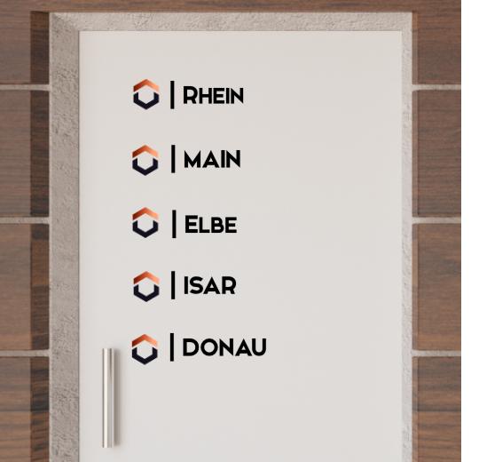 Türaufkleber selber gestalten