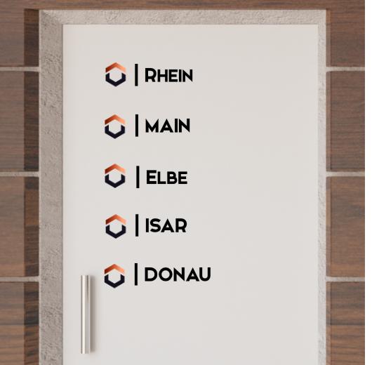 Türaufkleber selber gestalten