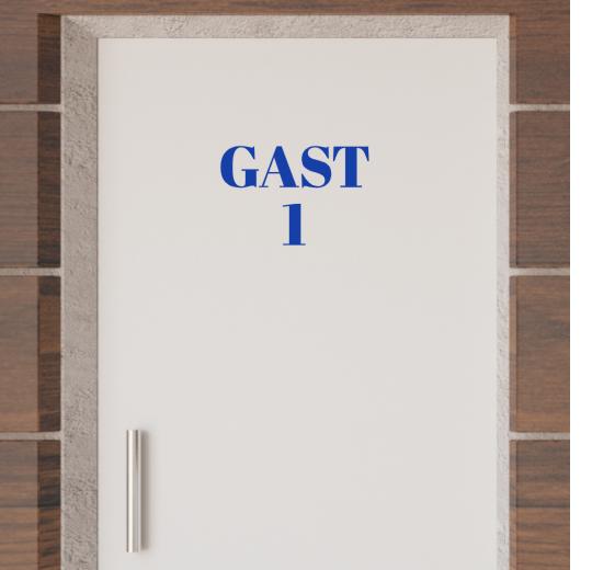 Türaufkleber selber gestalten