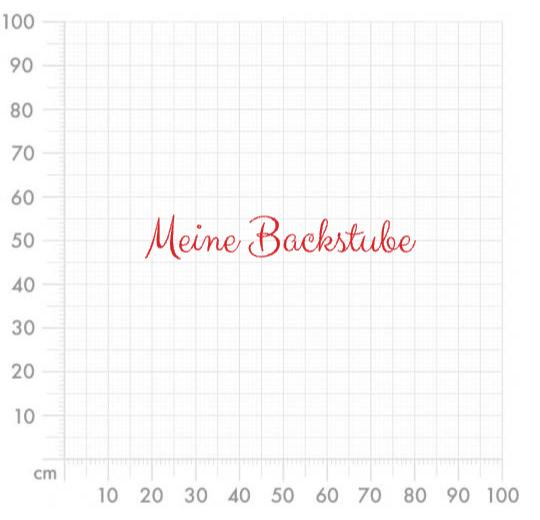 Aufkleber selber gestalten - Arbeitsfläche 100cm x 100cm