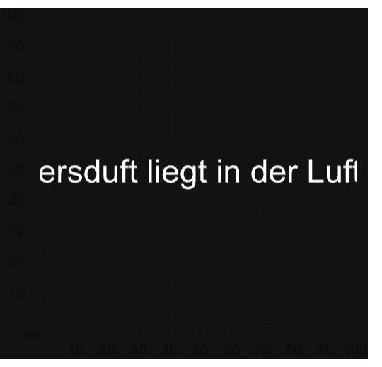 Aufkleber selber gestalten - Arbeitsfläche 100cm x 100cm