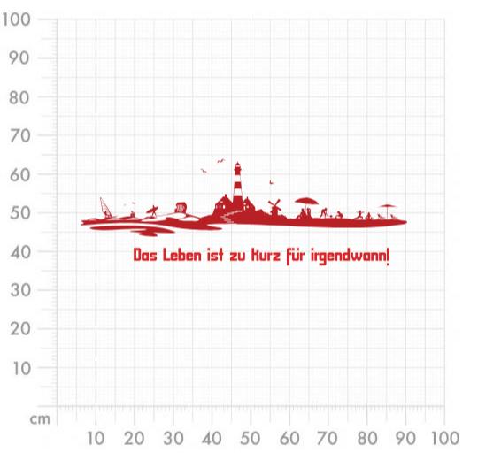 Aufkleber selber gestalten - Arbeitsfläche 100cm x 100cm