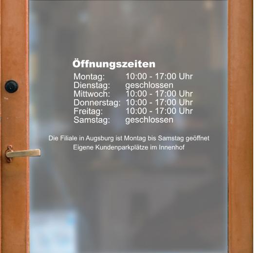 Öffnungszeiten Aufkleber selber gestalten