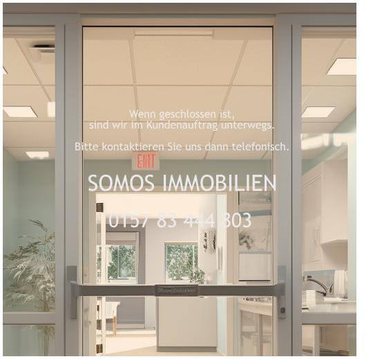 Glastüraufkleber selber gestalten