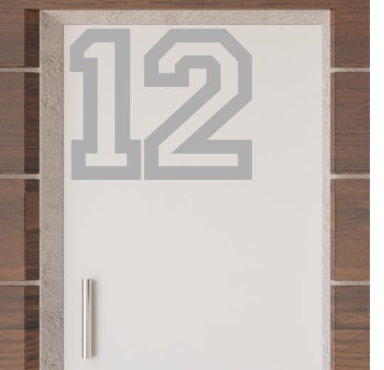 Türaufkleber selber gestalten