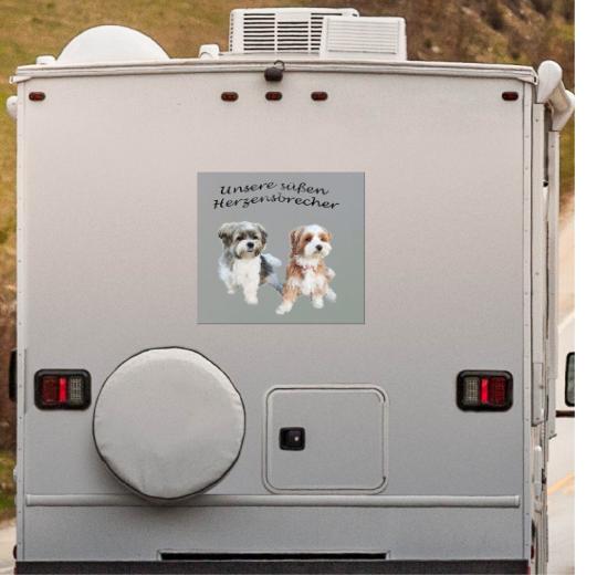 Wohnmobil Aufkleber selber gestalten