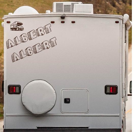 Wohnmobil Aufkleber selber gestalten