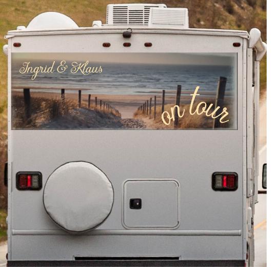 Wohnmobil Aufkleber selber gestalten