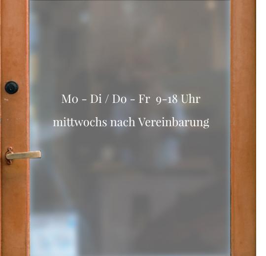 Öffnungszeiten Aufkleber selber gestalten