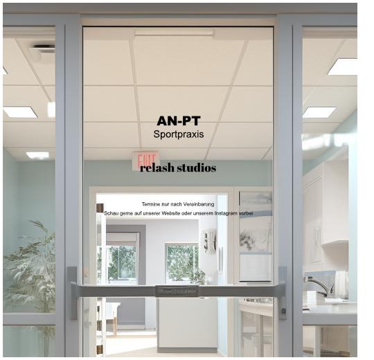 Glastüraufkleber selber gestalten