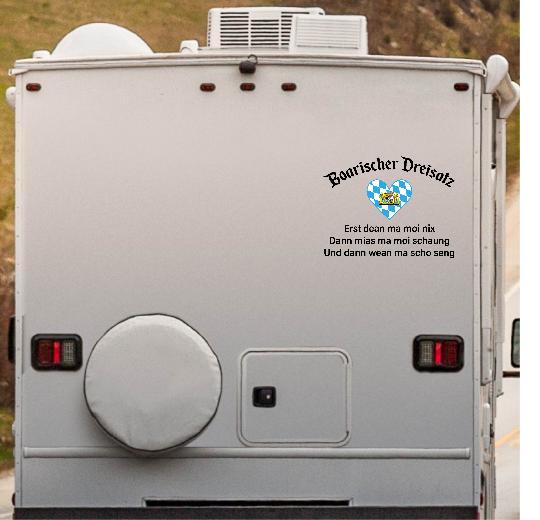 Wohnmobil Aufkleber selber gestalten