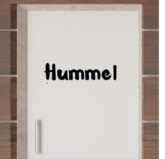 Türaufkleber selber gestalten