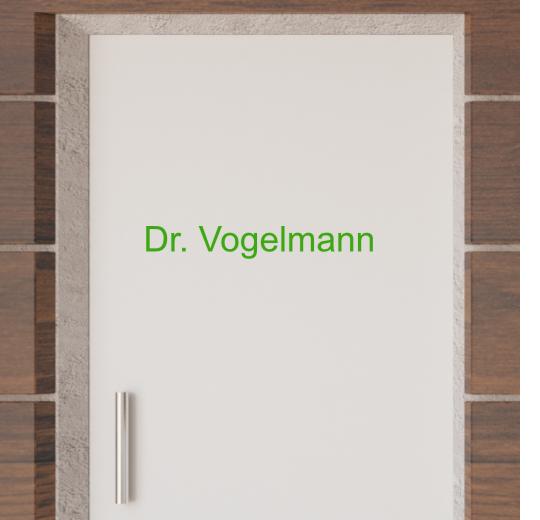 Türaufkleber selber gestalten