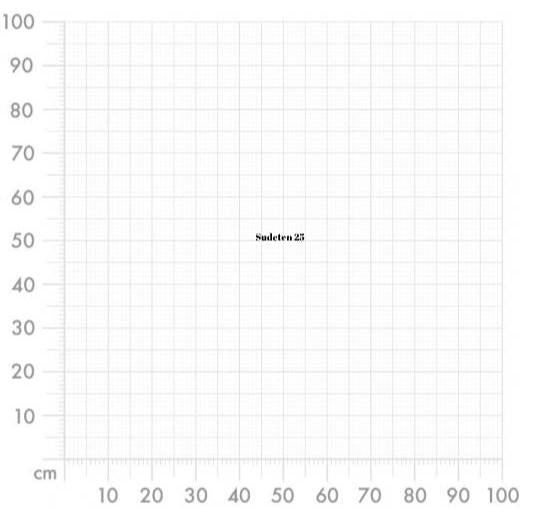 Aufkleber selber gestalten - Arbeitsfläche 100cm x 100cm
