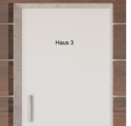 Türaufkleber selber gestalten