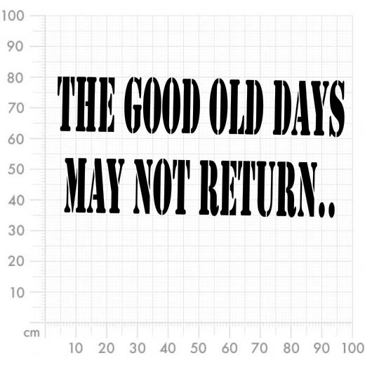 Aufkleber selber gestalten - Arbeitsfläche 100cm x 100cm