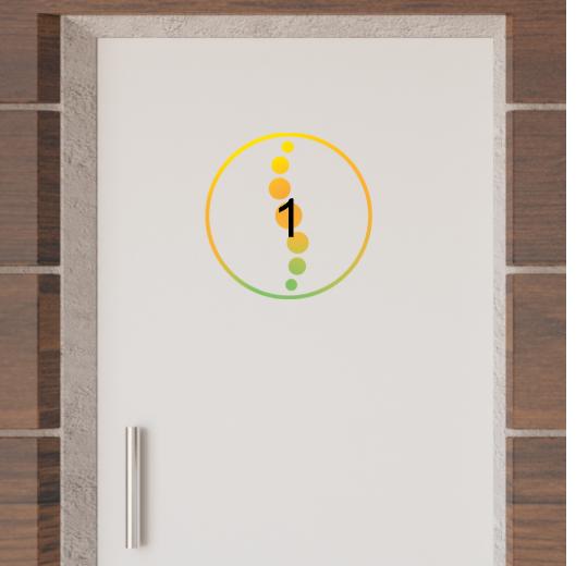 Türaufkleber selber gestalten