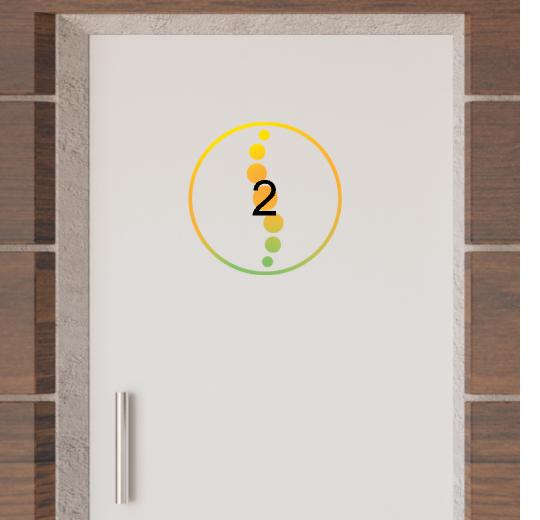 Türaufkleber selber gestalten