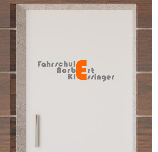 Türaufkleber selber gestalten