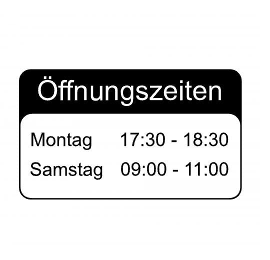 Aufkleber selber gestalten - Arbeitsfläche 25cm x 25cm