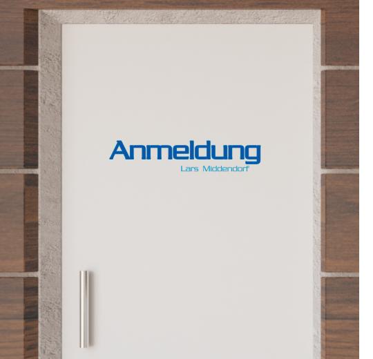 Türaufkleber selber gestalten