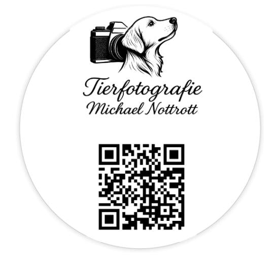 Aufkleber Rund 10cm - Eigenes Design