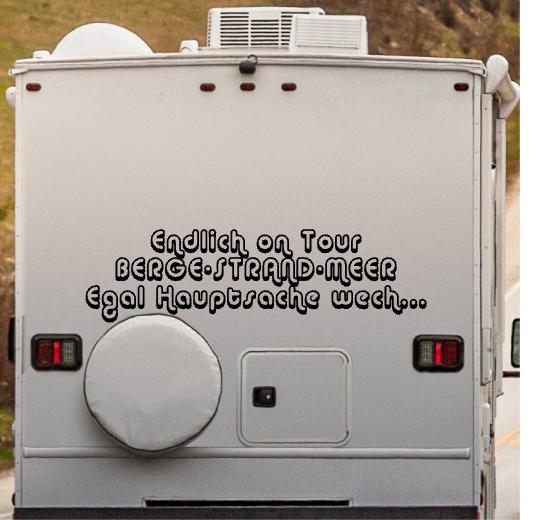 Wohnmobil Aufkleber selber gestalten