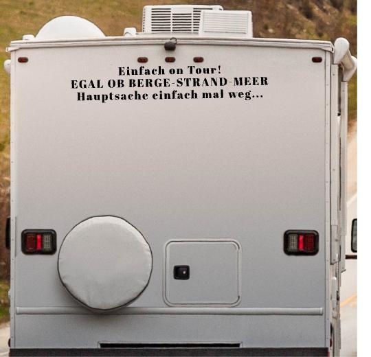 Wohnmobil Aufkleber selber gestalten