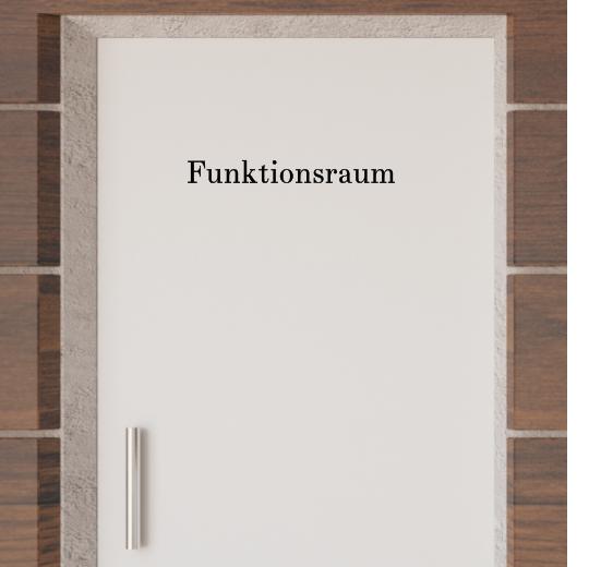 Türaufkleber selber gestalten