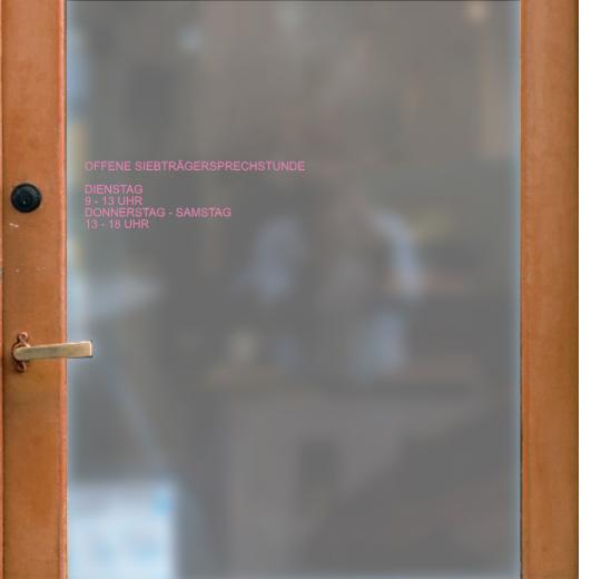 Öffnungszeiten Aufkleber selber gestalten