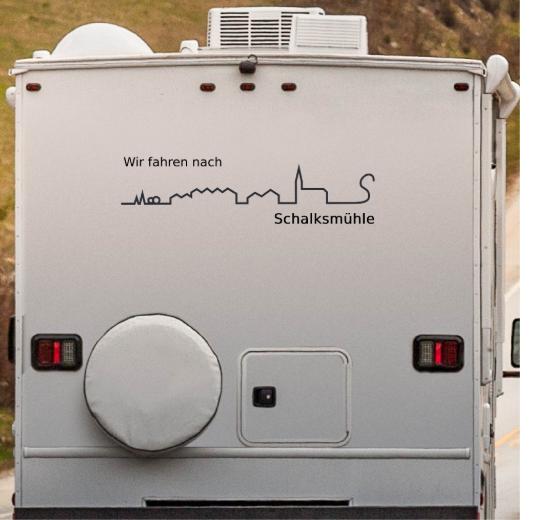 Wohnmobil Aufkleber selber gestalten