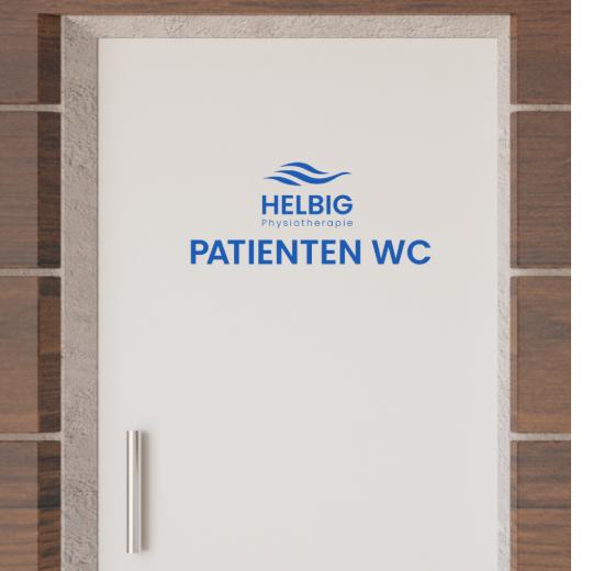 Türaufkleber selber gestalten