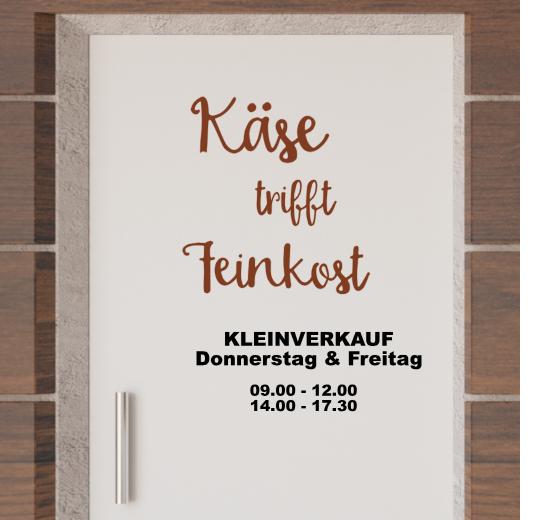 Türaufkleber selber gestalten