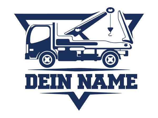 Aufkleber Abschleppdienst Abschlepper seitlich