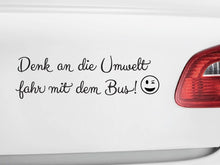 Laden Sie das Bild in den Galerie-Viewer, Autoaufkleber Fahr mit dem Bus