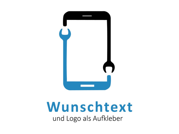 Handy Reparatur Aufkleber